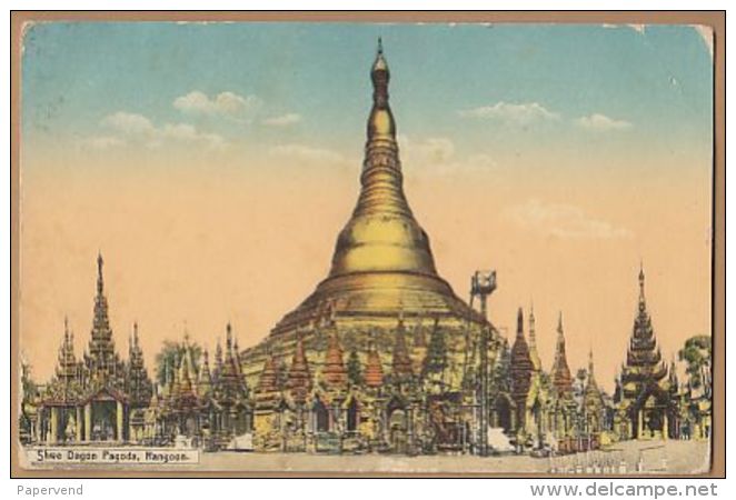 Burma  RANGOON  Shwe Dagon Pagoda   Bur353 - Myanmar (Burma)