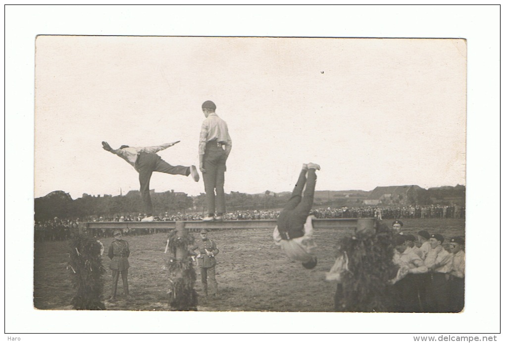 Photo Carte - Joutes Sportives, Gymnastique - Armée Belge - Sports, Caserne,... (524) - Andere & Zonder Classificatie