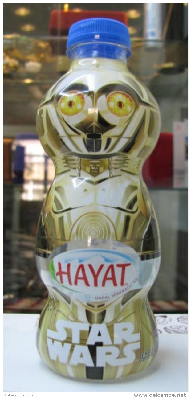 AC - STAR WARS - HAYAT WATER EMPTY PLASTIC BOTTLES - Autres & Non Classés