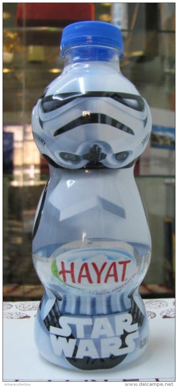 AC - STAR WARS - HAYAT WATER EMPTY PLASTIC BOTTLES