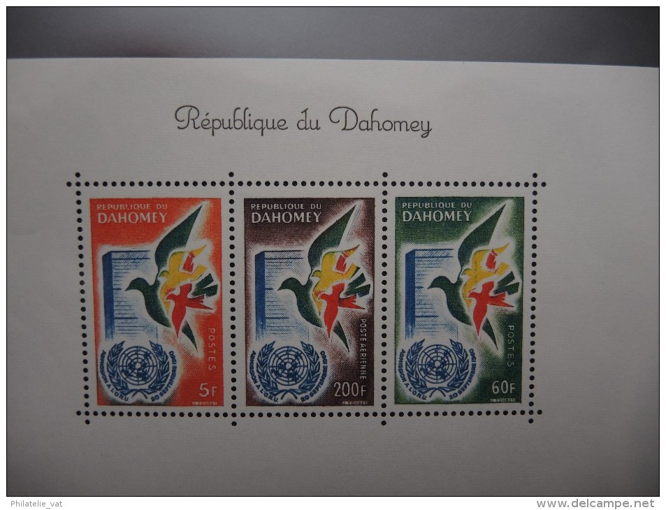 DAHOMEY - Détaillons Collection D´épreuves De Luxe - Trés Petit Prix - A Voir - Lot N° 16950 - Bénin – Dahomey (1960-...)