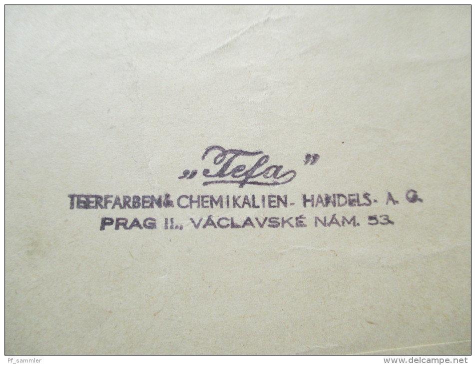 DR / Böhmen und Mähren 1940 Prag Sonderstempel Erster Jahrestag des Führerbesuchs. Zollfreie Korrespondenz. R-Brief