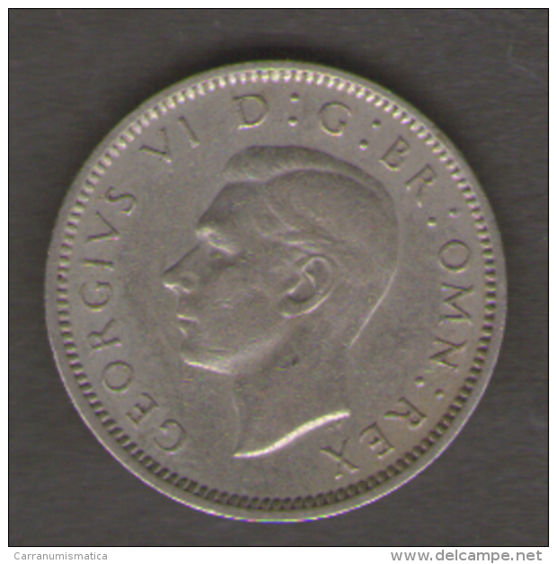 GRAN BRETAGNA 6 PENCE 1948 - São Tomé Und Príncipe