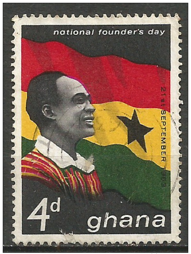 GHANA - N° YT 140 Oblit - Airmail