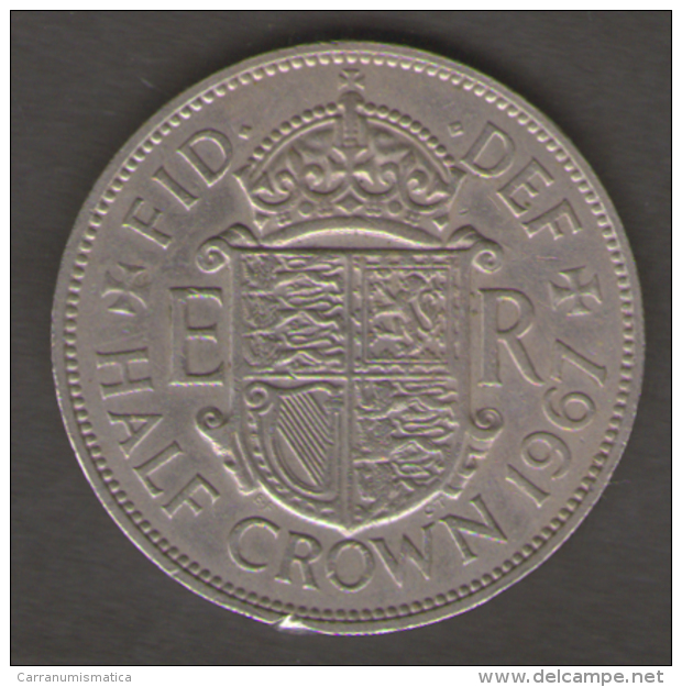 GRAN BRETAGNA HALF CROWN 1967 - Sao Tomé E Principe