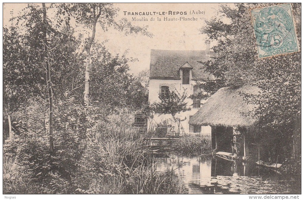 TRANCAULT-LE-REPOS - LE MOULIN DE LA HAUTE PLANCHE - LE LAVOIR - BELLE CARTE -  TOP !!! - Autres & Non Classés