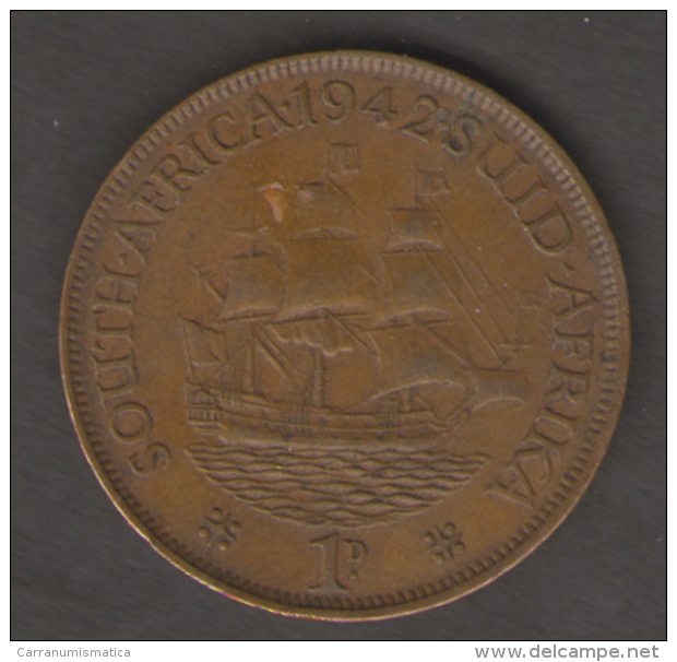 SUD AFRICA 1 PENNY 1942 - São Tomé Und Príncipe