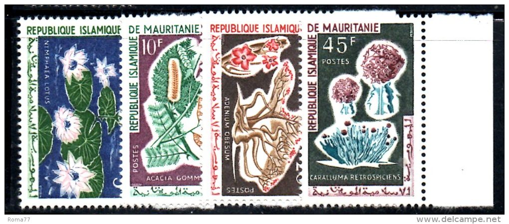 XP139 - MAURITANIA , Yvert N. 184/187 *** MNH - Mauritanië (1960-...)