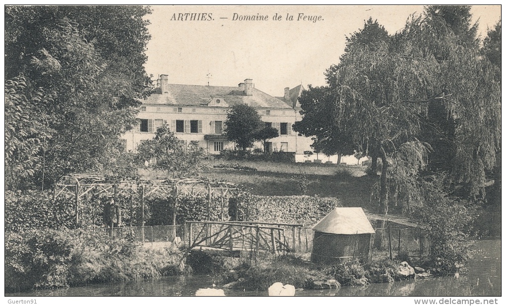 ( CPA 95 )  ARTHIES  /  Domaine De La Feuge - - Arthies