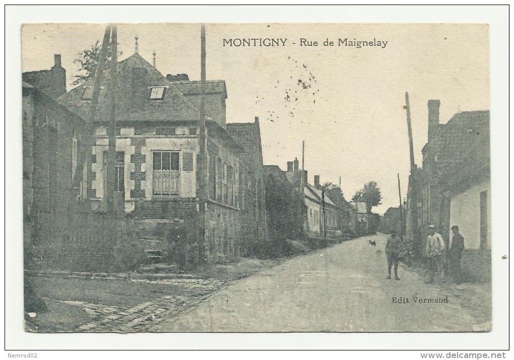 MONTIGNY - Rue De Maignelay - Autres & Non Classés