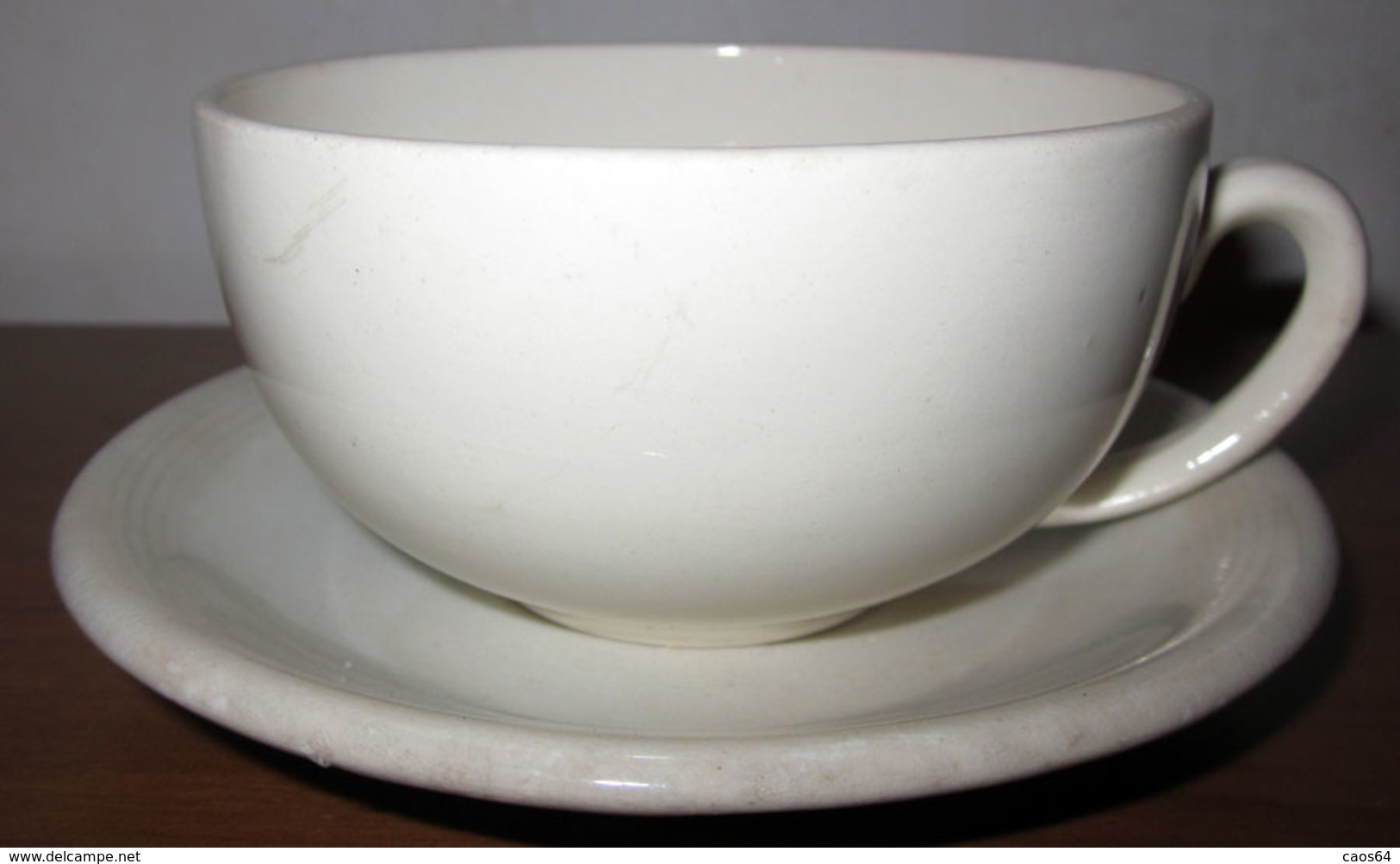 LAVENO CERAMICA TAZZA DA TE'  CON PIATTINO VINTAGE - Tazze