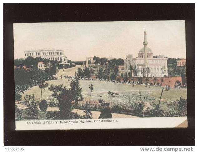 Le Palais D' Yildiz &amp; La Mosquée Hamidié Constantinople Pas D'éditeur Précurseur - Turquie