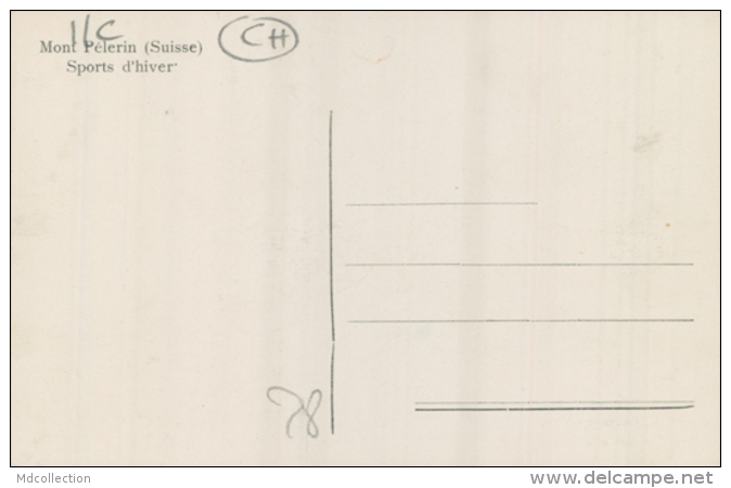 CH CHARDONNE / Mont Pèlerin, Sports D'Hiver, Dépaart D'un Tailing / - Chardonne