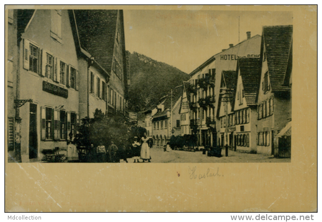 DE HASLACH / Vue Intérieure, Un Hôtel / CARTE GLACEE - Haslach