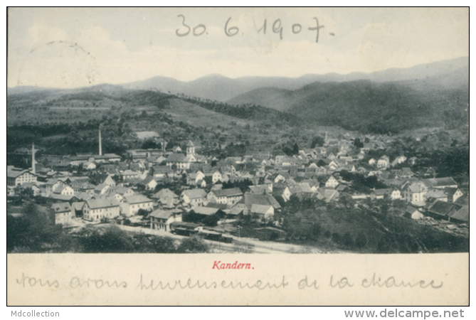 DE KANDERN / Vue Panoramique / - Kandern