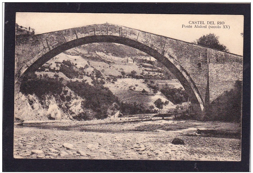 Old Card Of Ponte Alidosi,Castel Del Rio, Emilia-Romagna, Italy,N38.. - Bologna