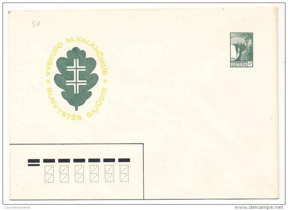LITUANIE - 6 Enveloppes - Entiers Postaux Neufs, Différents - Lituanie