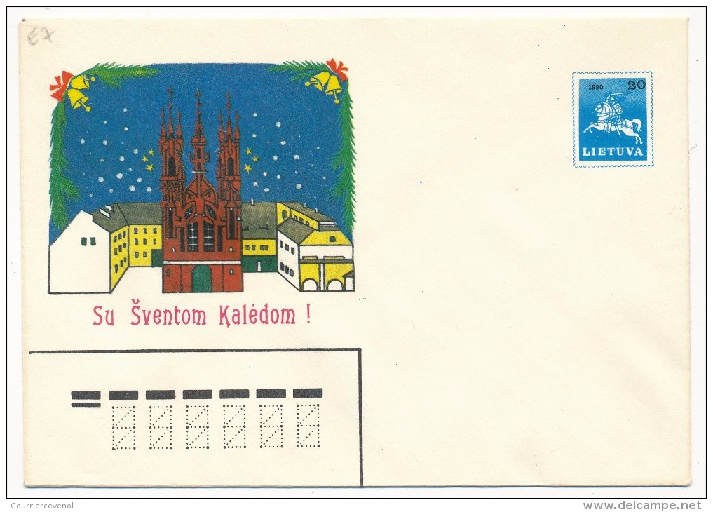 LITUANIE - 11 enveloppes - Entiers postaux neufs, différents
