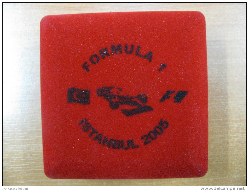 AC - F1 FORMULA 1st ISTANBUL GRAND PRIX - ISTANBUL SPEEDPARK 2005 TURKEY MEDAL IN BOX