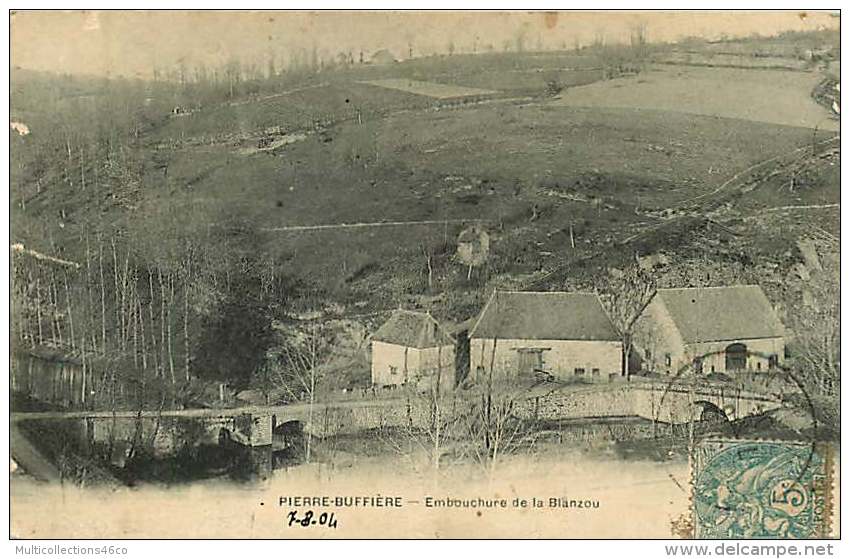 87 - 270616 - PIERRE-BUFFIÈRES - Embouchure De La Blanzou - Pierre Buffiere