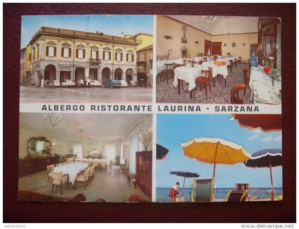 ITALY / SARZANA / ALBERGO RISTORANTE LAURINA / 1970 - Autres & Non Classés