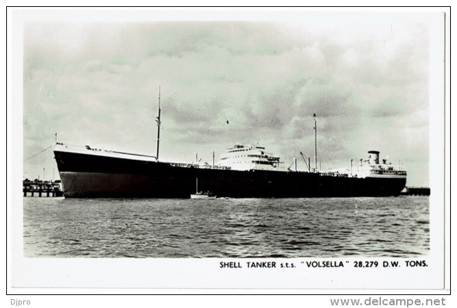 SS VOLSELLA  Shell  Tanker - Pétroliers