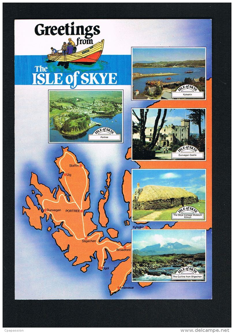 UNITED KINGDOM - THE ISLE Of SKYE  - Greetings From ...  Edit A.DIXON- Paypal Free - Altri & Non Classificati