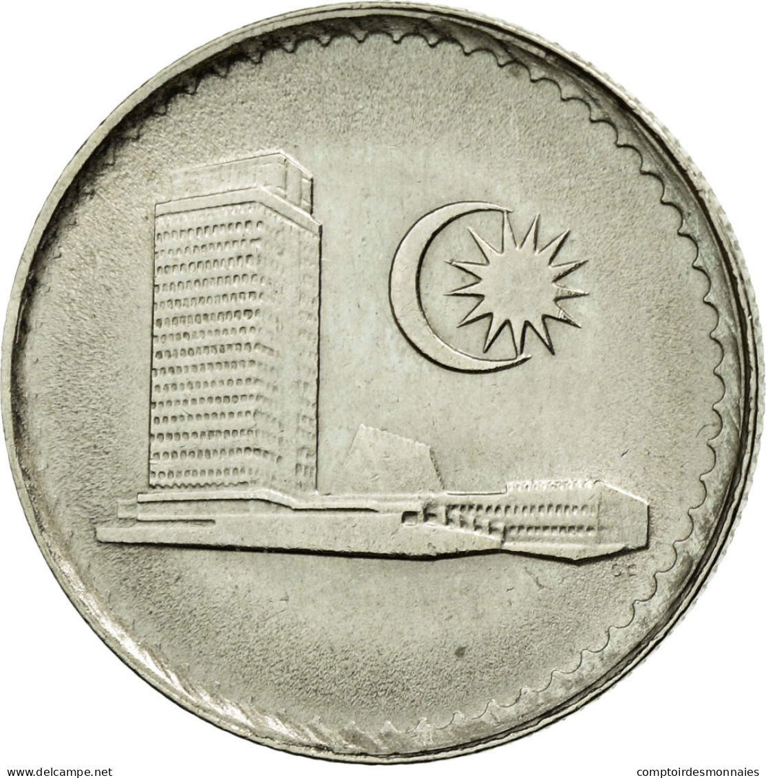 Monnaie, Malaysie, 5 Sen, 1973, Franklin Mint, TTB+, Copper-nickel, KM:2 - Malaysie