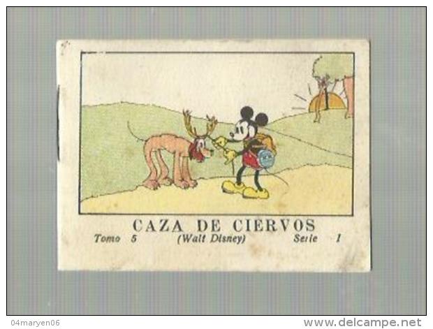 -  WALT  DISNEY - Copyright 1936  - "" CAZA DE CIERVOS ""  - TOMO 5 - Serie 1 - Otros & Sin Clasificación