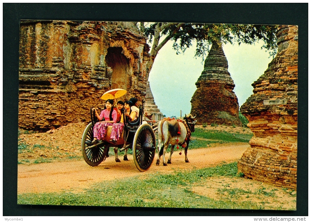 MYANMAR  -  Pagan  Used Postcard - Myanmar (Burma)