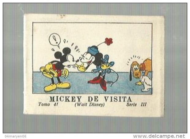 -  WALT  DISNEY - Copyright 1936  - "" MICKEY DE VISITA "" - TOMO 41 - Serie III - Autres & Non Classés