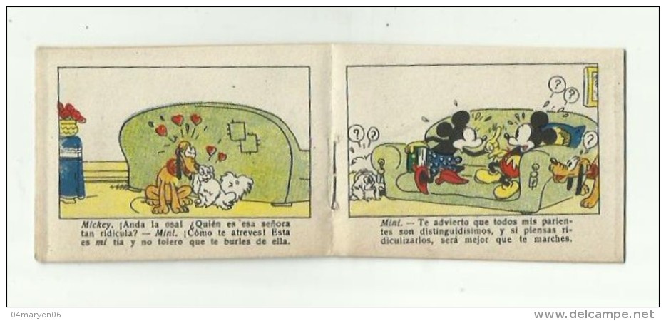 -  WALT  DISNEY - Copyright 1936  - "" MICKEY DE VISITA "" - TOMO 41 - Serie III - Autres & Non Classés