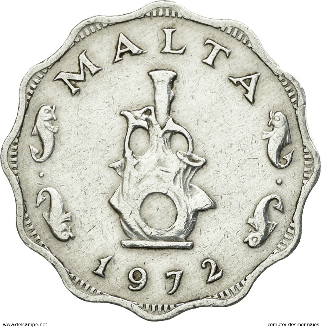 Monnaie, Malte, 5 Mils, 1972, British Royal Mint, TTB+, Aluminium, KM:7 - Malte