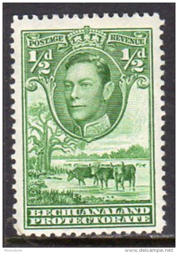 Bechuanaland GVI 1938 ½d Definitive, Hinged Mint (BA2) - 1885-1964 Protectorat Du Bechuanaland