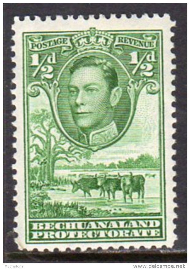 Bechuanaland GVI 1938 ½d Definitive, Hinged Mint (BA2) - 1885-1964 Bechuanaland Protettorato