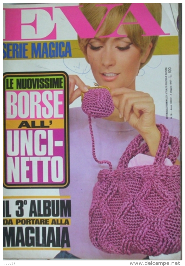 EVA  - N.19 - 7 MAGGIO 1967 - ANNO XXXIV - SETTIMANALE - RUSCONI - MILANO - MIA FARROW - Mode