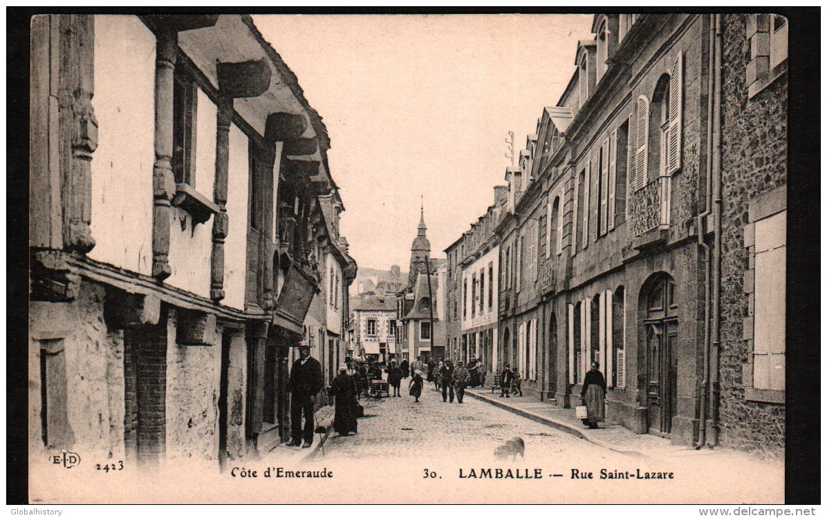 DC1808 - LAMBALLE - RUE SAINT LAZARE - CÔTE D 'EMERAUDE - Lamballe