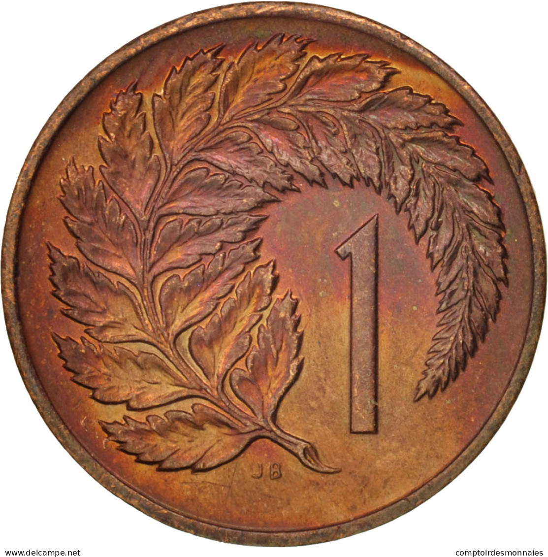 Monnaie, Nouvelle-Zélande, Elizabeth II, Cent, 1973, SPL, Bronze, KM:31.1 - New Zealand