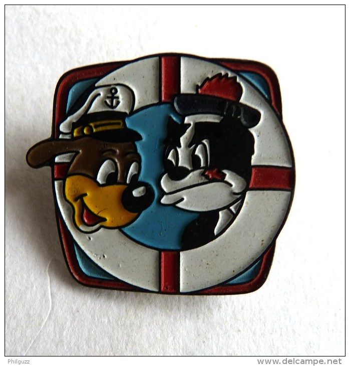 PIN'S Pif Hercule Bouée 1991 TF1  V.M.S. - Pin's