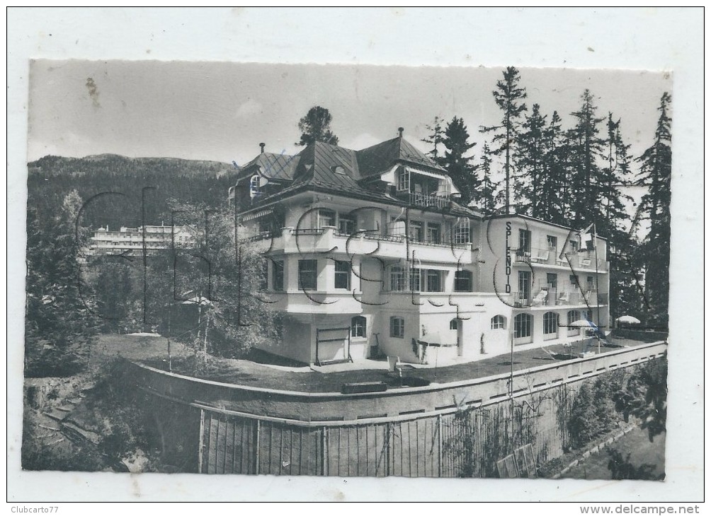 Crans-près-Céligny (Suisse, Vaud) : L'Hotel Splendid En 1950  PF. - Crans