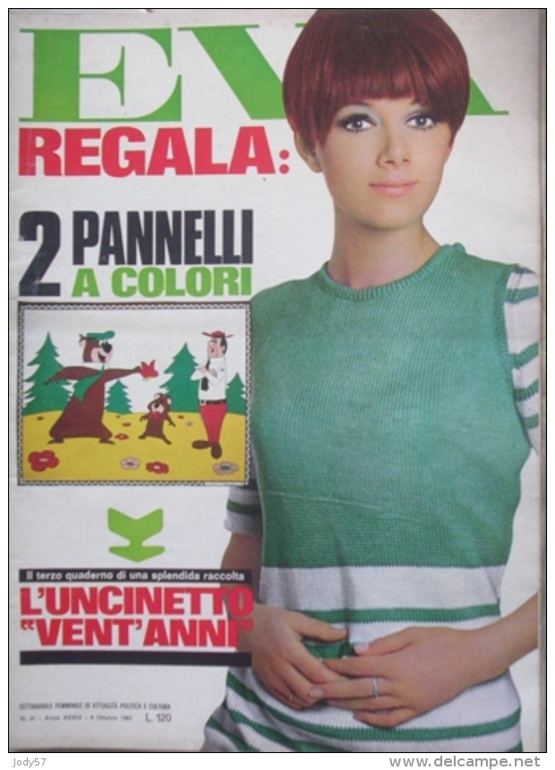 EVA  - N.41 - 8 OTTOBRE 1967 - ANNO XXXIV - SETTIMANALE - RUSCONI - MILANO - SANDRA MILO - Fashion