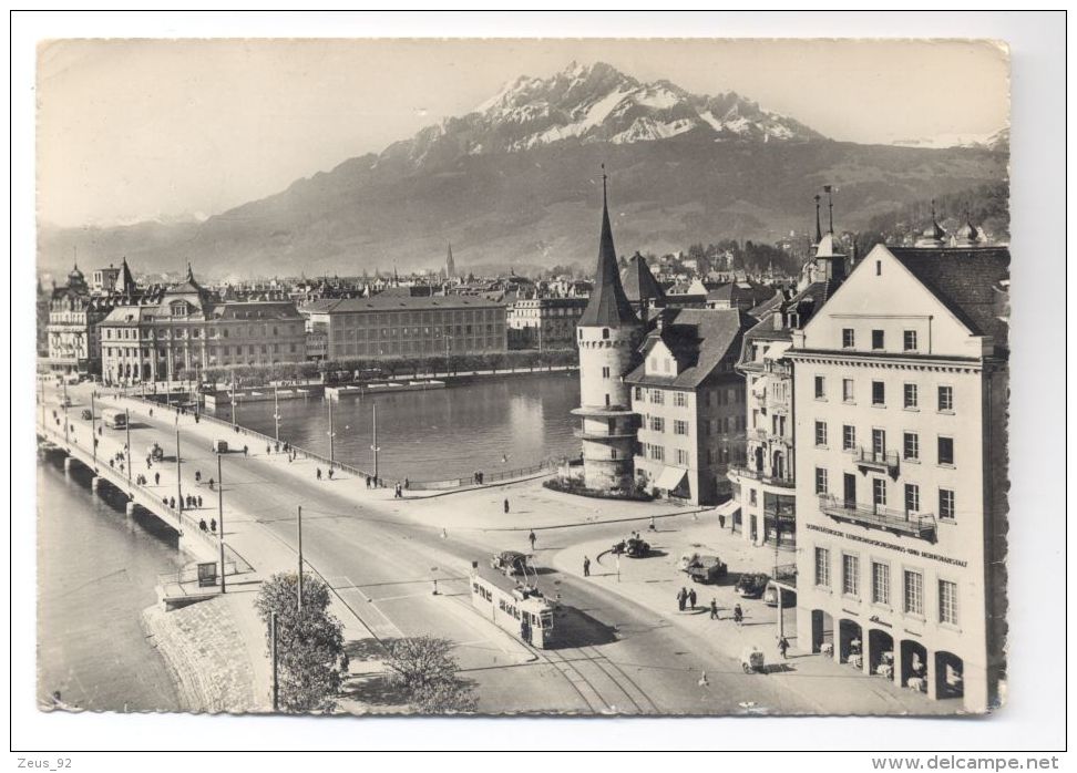 B1438 LUZERN MIT PILATUS - Lucerne