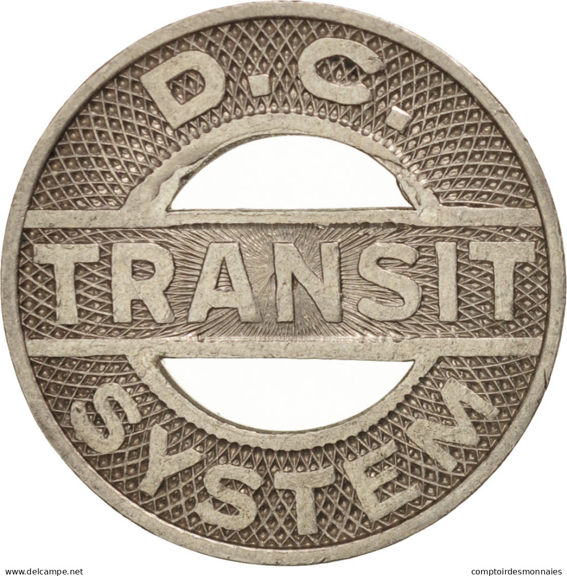 États-Unis, District Of Columbia Transit System, Jeton - Professionnels/De Société