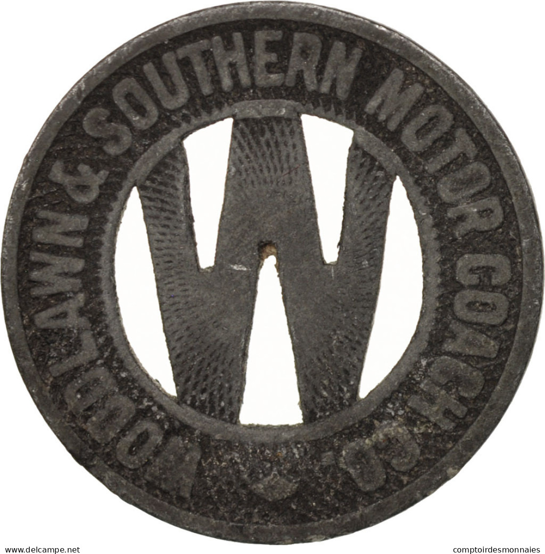 États-Unis, Woodland & Southern Motor Coach Company, Jeton - Firma's