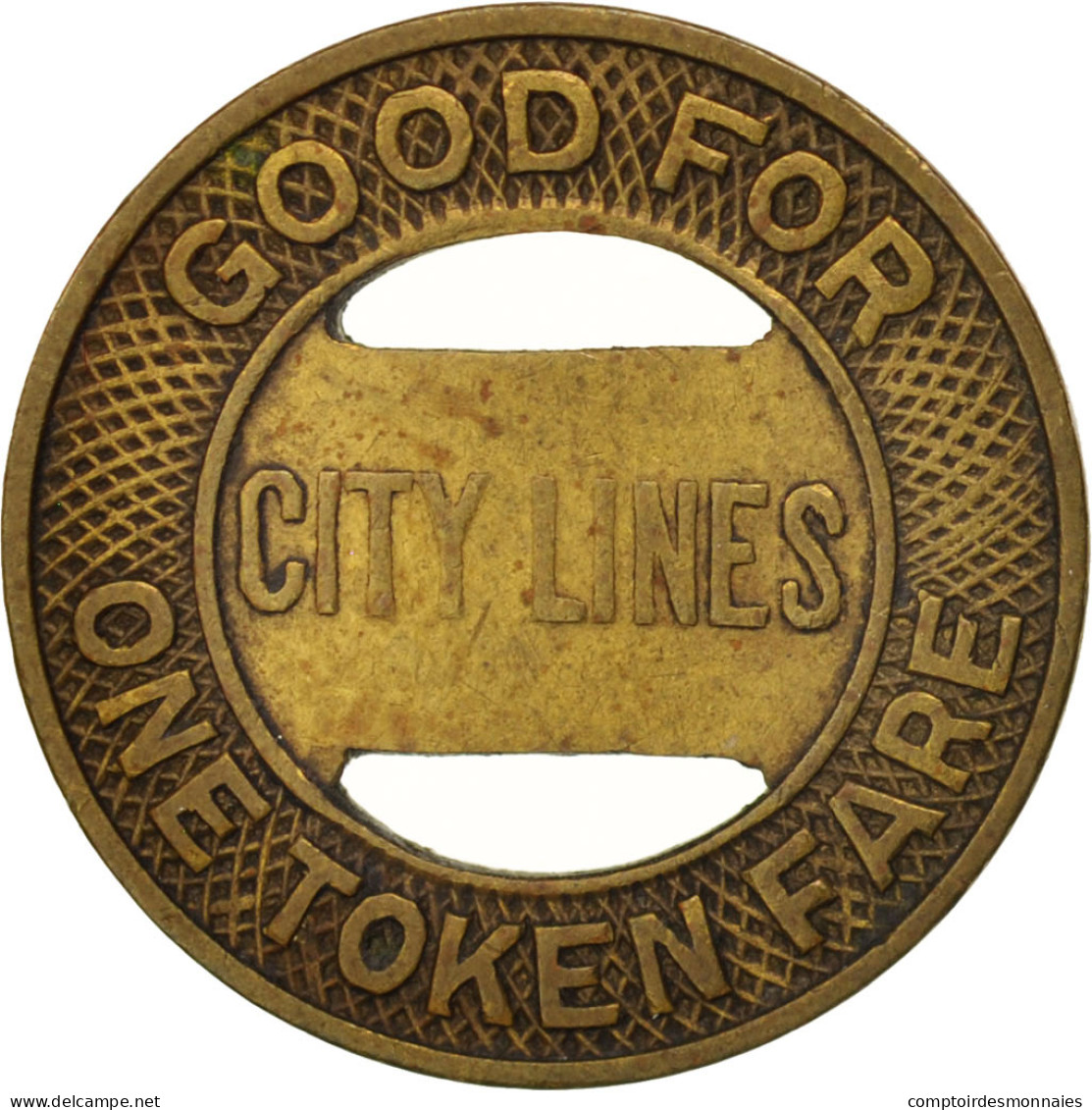 États-Unis, City Lines Of West Virginia Incorporated, Jeton - Firma's