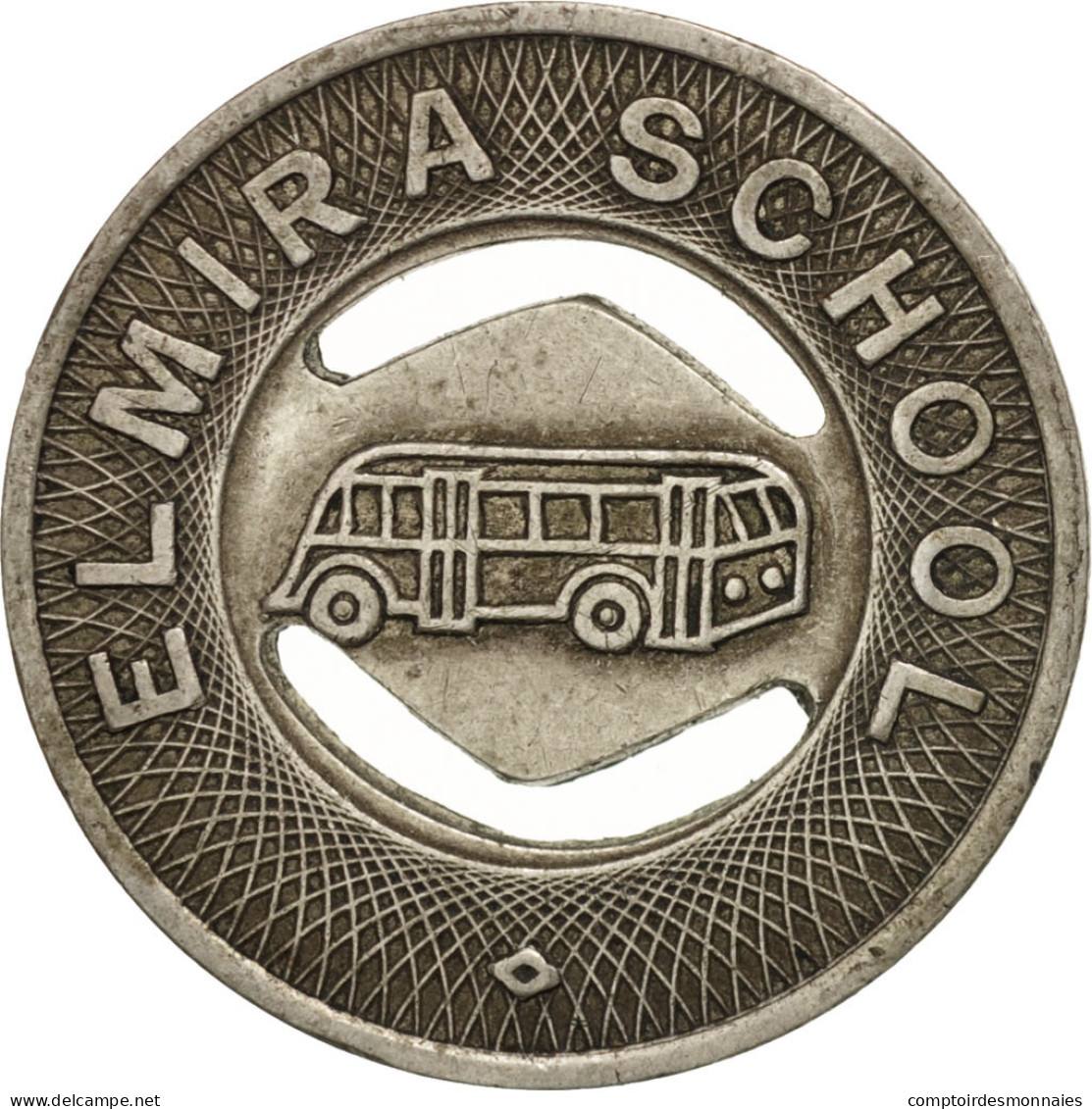 États-Unis, New-york, N.Y.S.E. & G. Corp., Elmira School, Jeton - Firma's