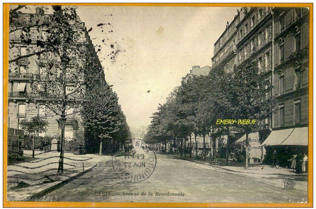 7507/86 Paris Avenue De La Bourdonnais, Ecrite**** - Arrondissement: 07