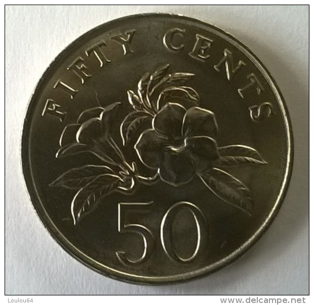 50 Cents 1988 - Singapour - Superbe +++ - - Singapour