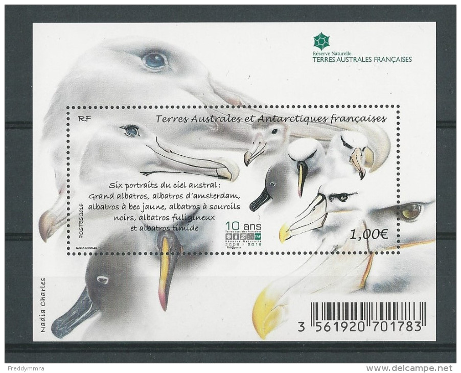 TAAF: Nouveauté 2016 **  Oiseaux Albatros - Albatros