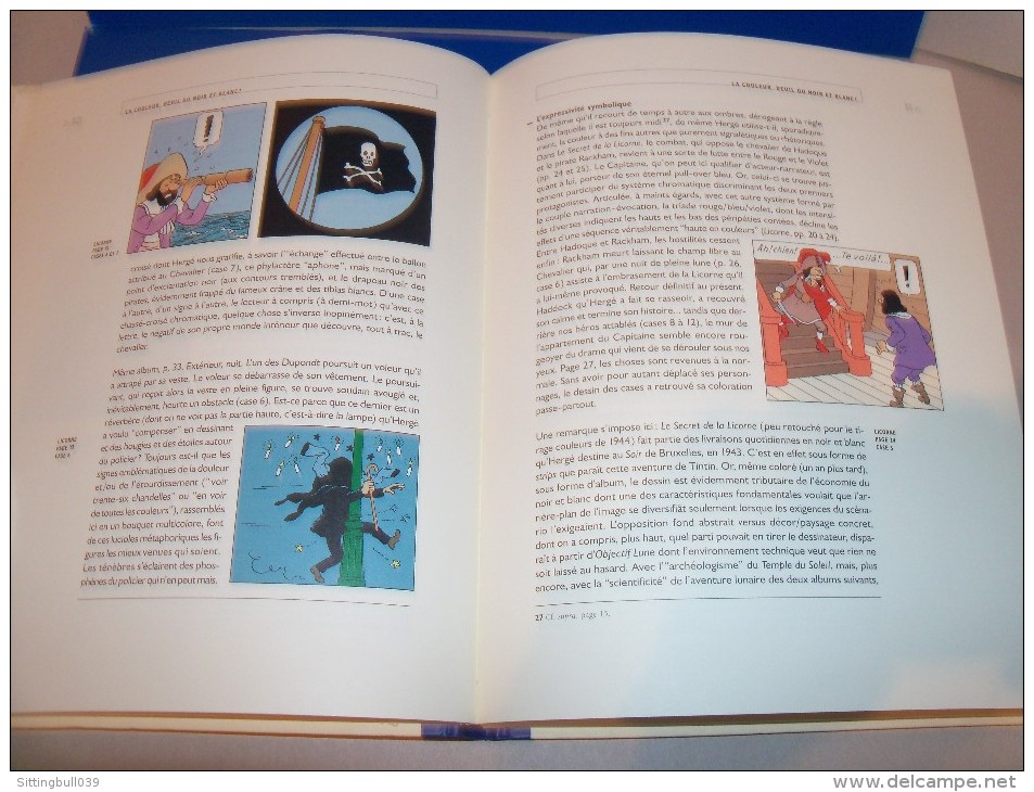Hergé ou Le Secret de l´Image. Essai sur l´Univers Graphique de Tintin. P. Fresnault-Deruelle. EO. 1999. Ed. Moulinsart.